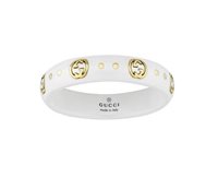 Ringe Gucci Dame Icon Ring in Gelbgold Zircone YBC679262002015 - YBC679262002015